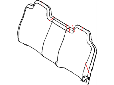 2004 Dodge Dakota Seat Cover - ZY501DVAA
