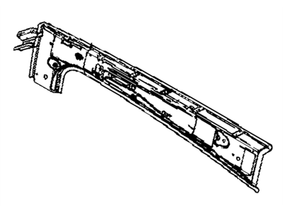 Dodge 68008693AA MOLDING B Pillar