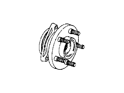 Jeep 6036388AA BOLT Hub and Rotor