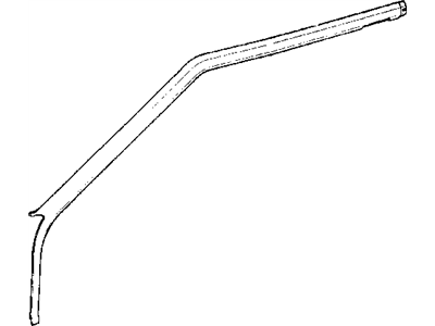 Jeep 5FF22RC3AB MOLDING Windshield Garnish