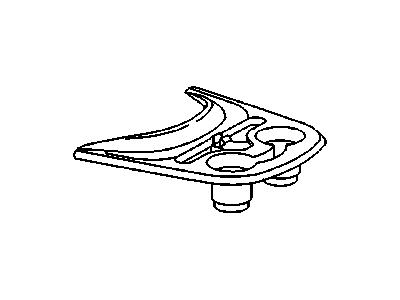Dodge 5104254AA CUP HOLDER Lid