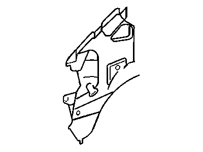 Dodge 5104185AA PANEL Body Side Aperture