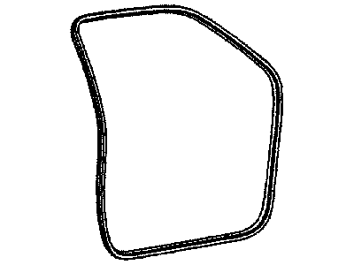 Mopar UQ20BD1AA Weatherstrip Front Door Opening Body Mounted