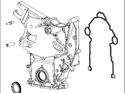 Ram 4893128AC COVER Chain Case