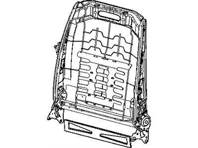 Chrysler 5135265AA BRACE Seat
