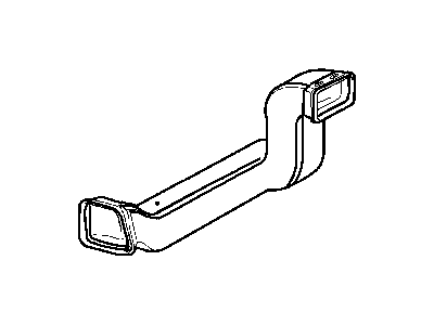 Chrysler 5099554AA DUCT Air Outlet