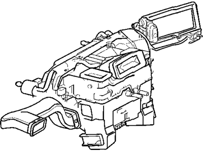 Chrysler 5099553AA DUCT Air Outlet