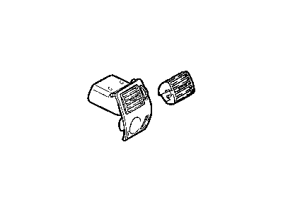 Chrysler YA49ARKAA OUTLET Air Conditioning & Heater Left