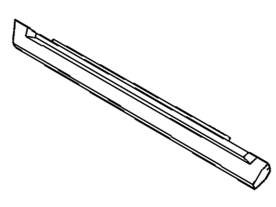 Jeep 5166229AA SILL Body Side