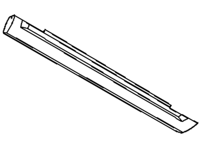 Jeep 5166228AA SILL Body Side