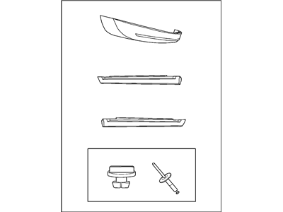 Jeep 82208332 CLADDING KIT Lowerside