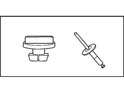 Jeep 5166232AA HARDWARE KIT ATTACHMENT