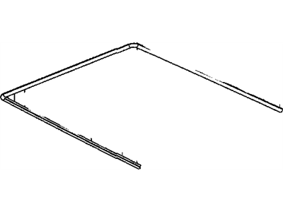 Dodge 5029948AE SEAL Tonneau Side Flap Seal