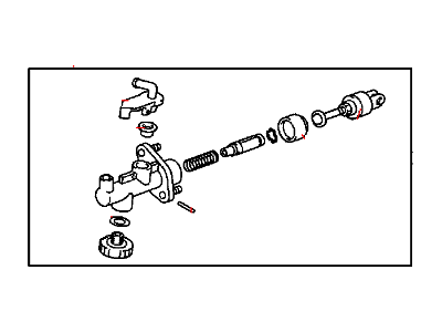 Chrysler MR519867 CYLINDER Clutch Master