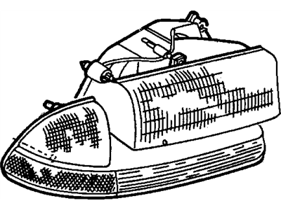 Dodge 55055170AE HEADLAMP