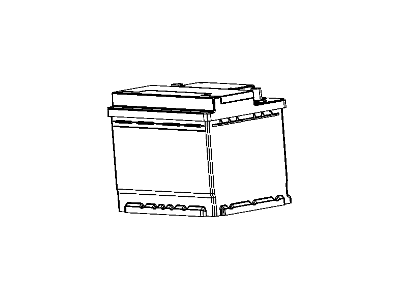 Jeep BA48F680AA BATTERY Storage