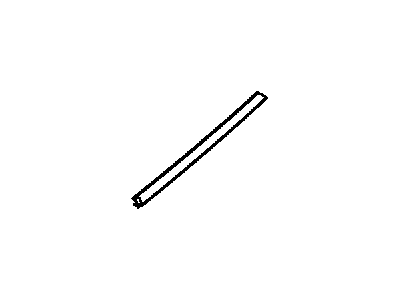 Mopar 5303681AC Molding Quarter Outside Belt