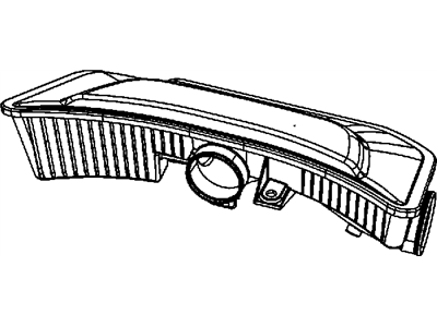 Jeep 53013517AD RESONATOR Air Cleaner