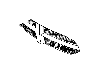 Mopar 5303600AB Lower Grille, Front