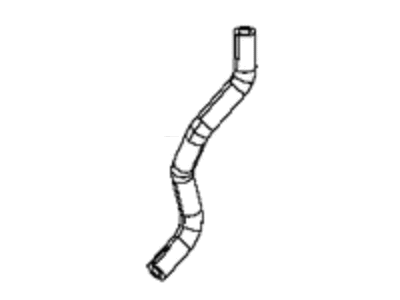 Jeep 68303494AC HOSE Power Steering Return Cooler to Reservoir