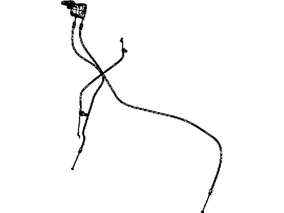 Jeep 68039676AA CABLE Rear Seat With Handle