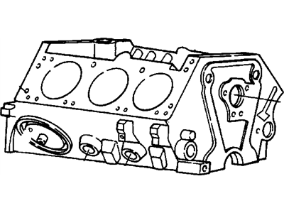 Dodge 5102008AA BLOCK Short