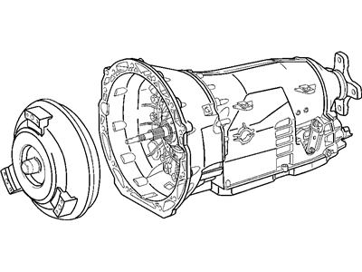 Dodge 5143561AA TRANSMISSION PACKAGE With Torque Converter