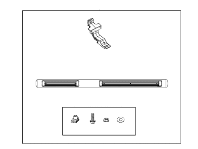 Jeep 82212130AC STEP KIT Tubular Side