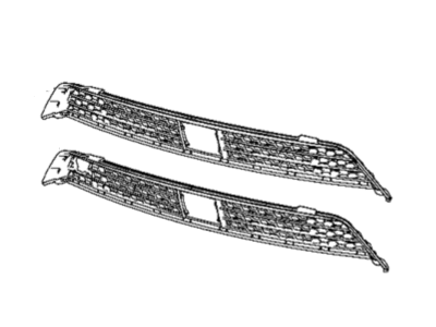 2017 Jeep Grand Cherokee Grille - 68310773AA
