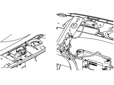 2012 Jeep Grand Cherokee Antenna - 68185572AA