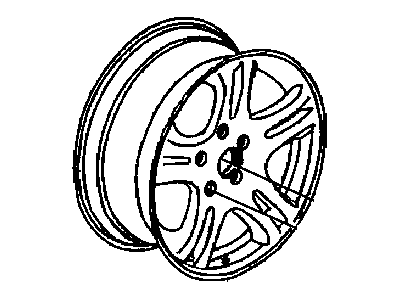 Chrysler Sebring Spare Wheel - 4879237AA