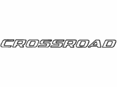 Dodge 68224027AA NAMEPLATE Liftgate Crossroad