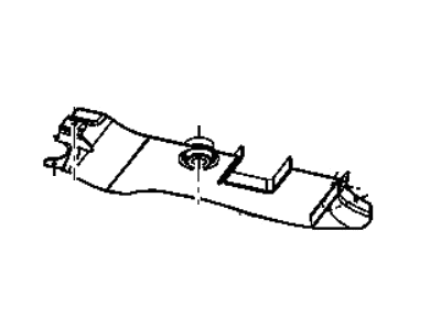 Mopar 4806452AA Shield Torque Box Includes Hoist Pad