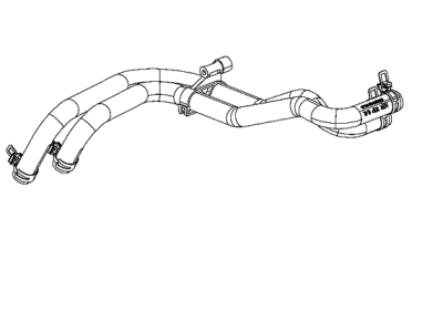 Ram 68435738AA HOSE Heater Supply and Return