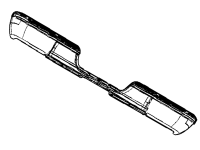 Dodge 5FG80DX8AE BUMPER Rear