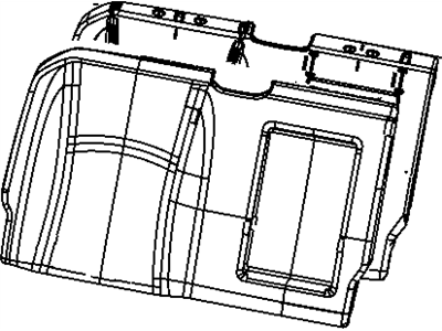 Ram 1NN65XDVAB COVER Rear Seat Back 60%