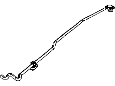 Jeep 55395651AD ROD Hood Prop