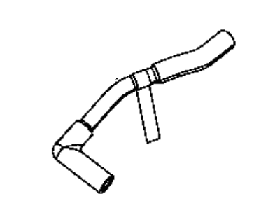 Jeep Grand Cherokee Crankcase Breather Hose - 4591961AF