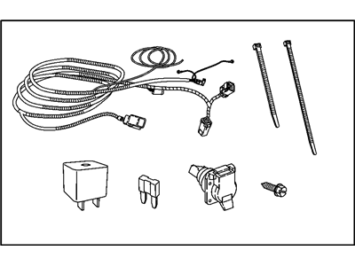 Jeep 82209766 Wiring - Trailer Tow-7 Way