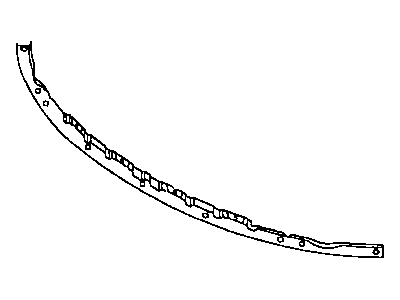 Chrysler MB914136 PLATE Front Bumper