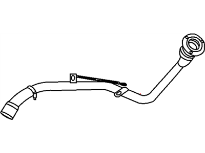 Chrysler 4879397AA TUBE Fuel Filler