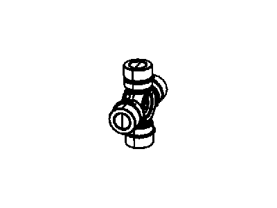 Mopar 5086665AB Universal Joint, Front