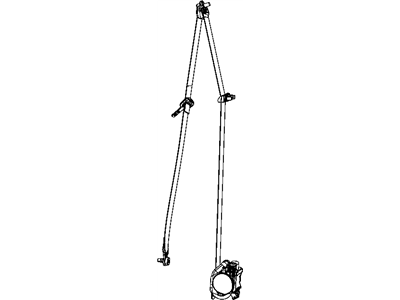 Dodge 6036730AA SCREW Special Shouldered .437-20X.955 D-Ring To Adjuster Turning Loop