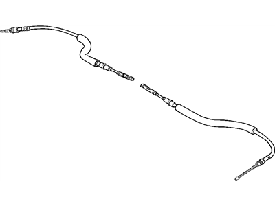 Dodge Intrepid Parking Brake Cable - 4779183AA