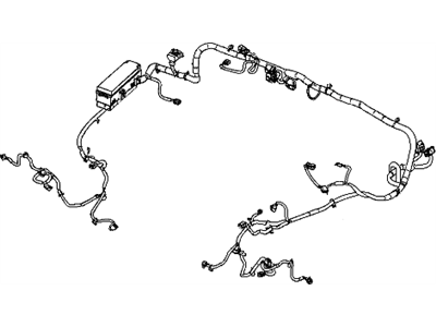 Jeep 68164667AB WIRING Dash