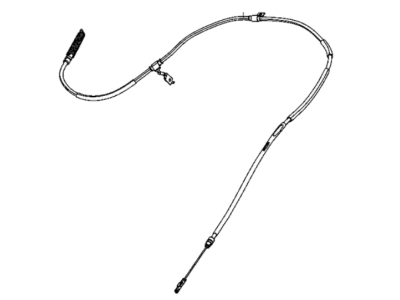 2019 Ram 3500 Parking Brake Cable - 68364525AE
