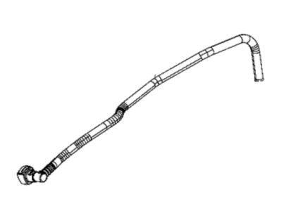 2014 Jeep Cherokee Brake Booster Vacuum Hose - 4581560AA