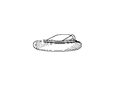 Chrysler MR322522 LAMP Park and Turn Signal