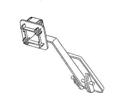 Dodge 4612223 PEDAL AND BRACKET Accelerator