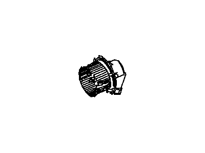 Dodge 68012680AA MOTOR Blower with Wheel